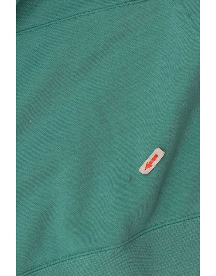 Μεγάλο βαμβακερό τιρκουάζ ανδρικό φούτερ Nike