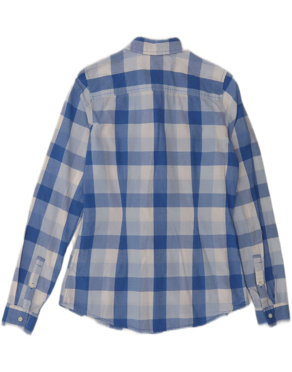 Tommy Hilfiger Γυναικείο πουκάμισο Classic Fit UK 6 XS Blue Check Cotton Classic