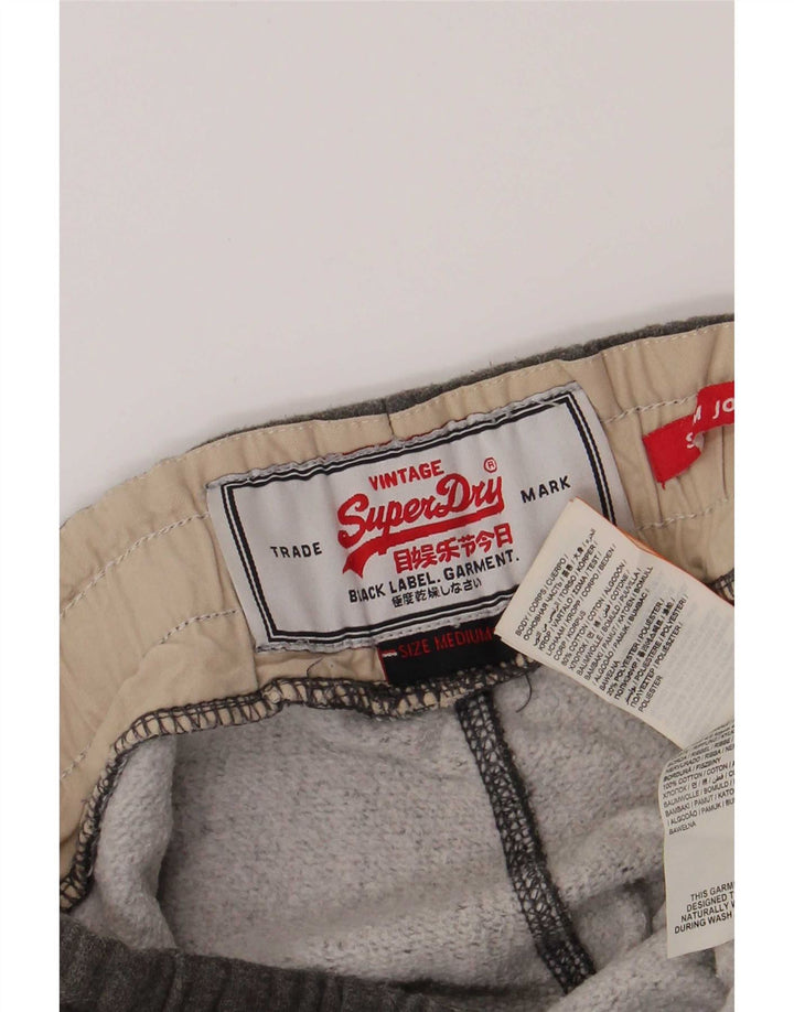 Ανδρική αθλητική φόρμα Superdry Graphic Παντελόνι Γκρι Βαμβακερό