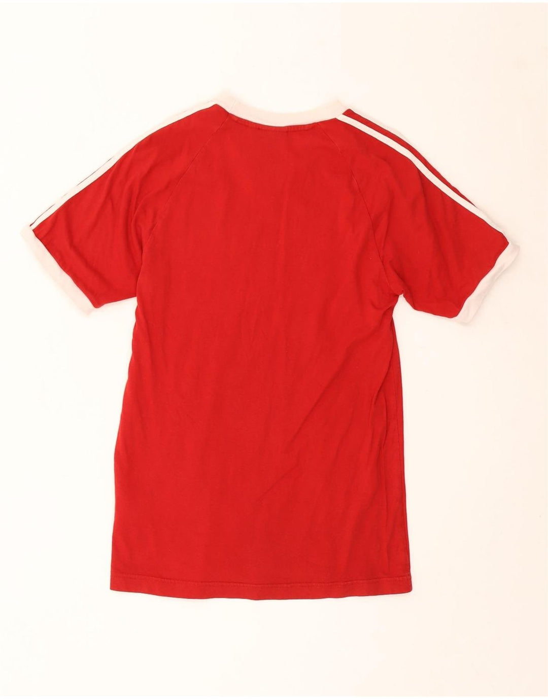 Ανδρικό T-Shirt Adidas Top Μικρό κόκκινο βαμβακερό