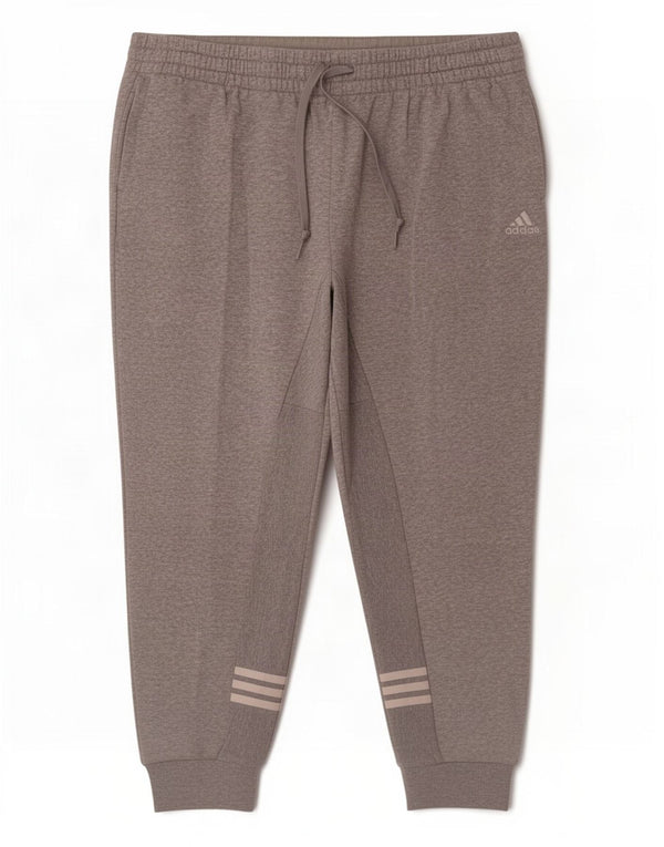 Γυναικεία αθλητική φόρμα Adidas Παντελόνι Joggers UK 24/26 2XL Γκρι βαμβακερό
