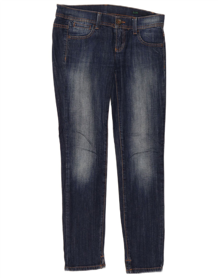 Benetton Γυναικείο Slim Jeans W27 L28 Blue