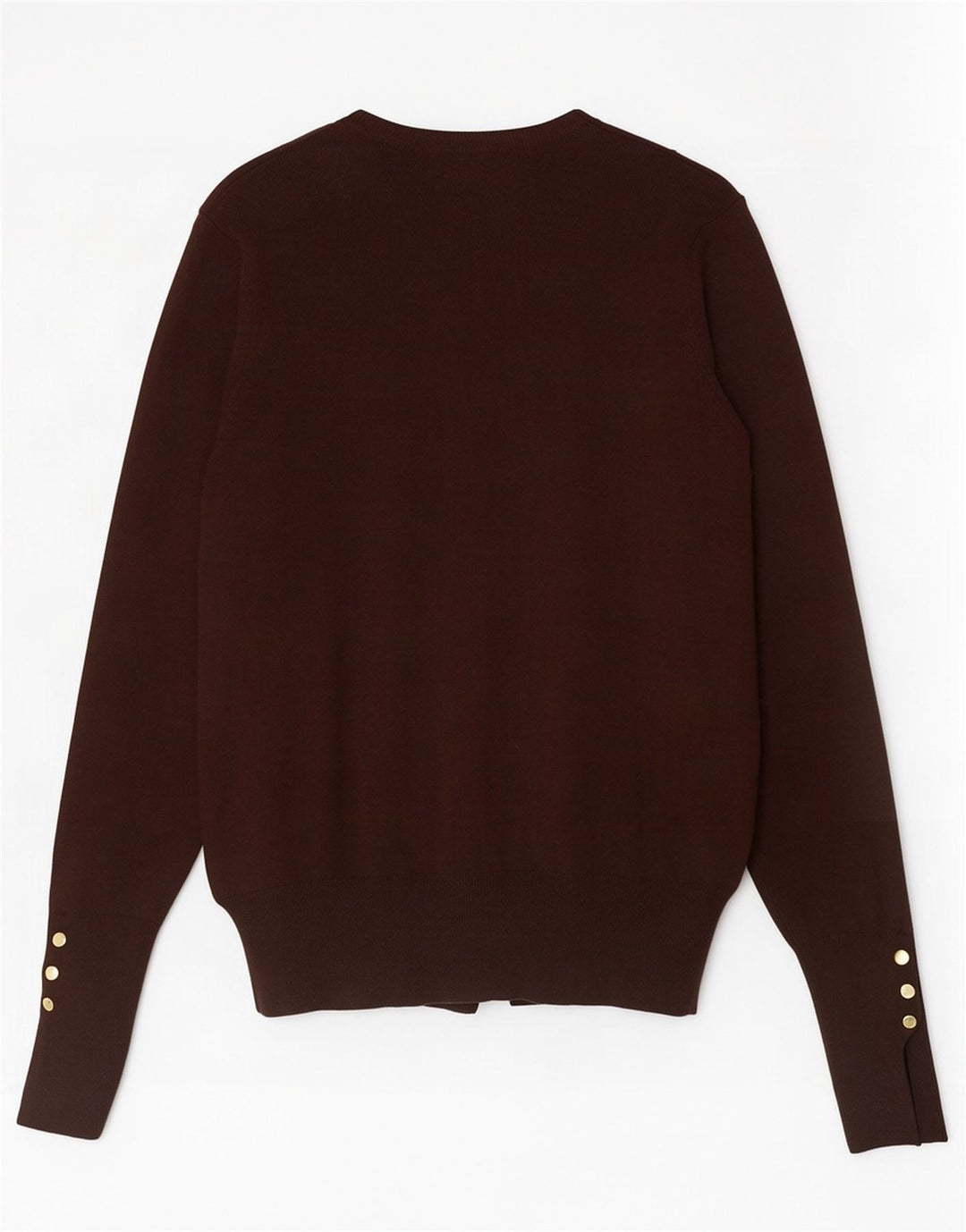 Zara Γυναικεία Ζακέτα UK 10 Small Brown Viscose