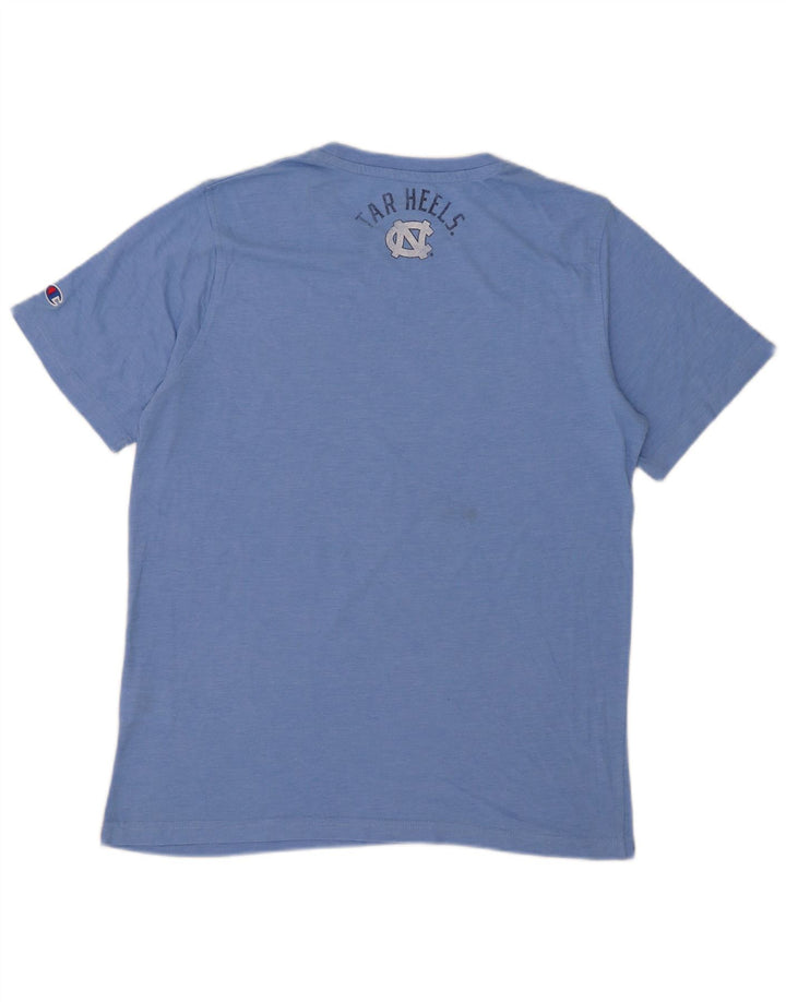 Ανδρικό T-Shirt Champion Graphic Top Large Blue Polyester