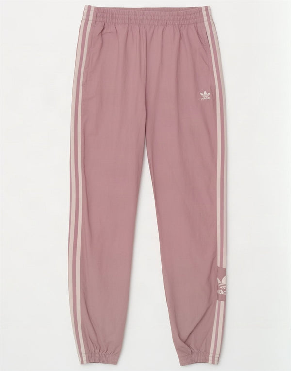 Γυναικεία αθλητική φόρμα Adidas Παντελόνι UK 14 Medium Purple Nylon