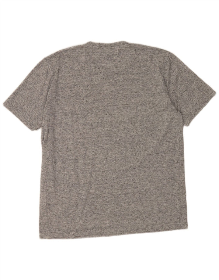 Ανδρικό γραφικό T-Shirt CHAMPION Τοπ μεσαίου γκρι βαμβακερό