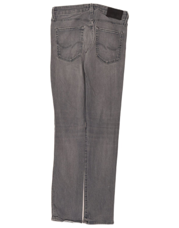 Jack & Jones Ανδρικό Skinny Jeans W30 L32 Γκρι βαμβακερό