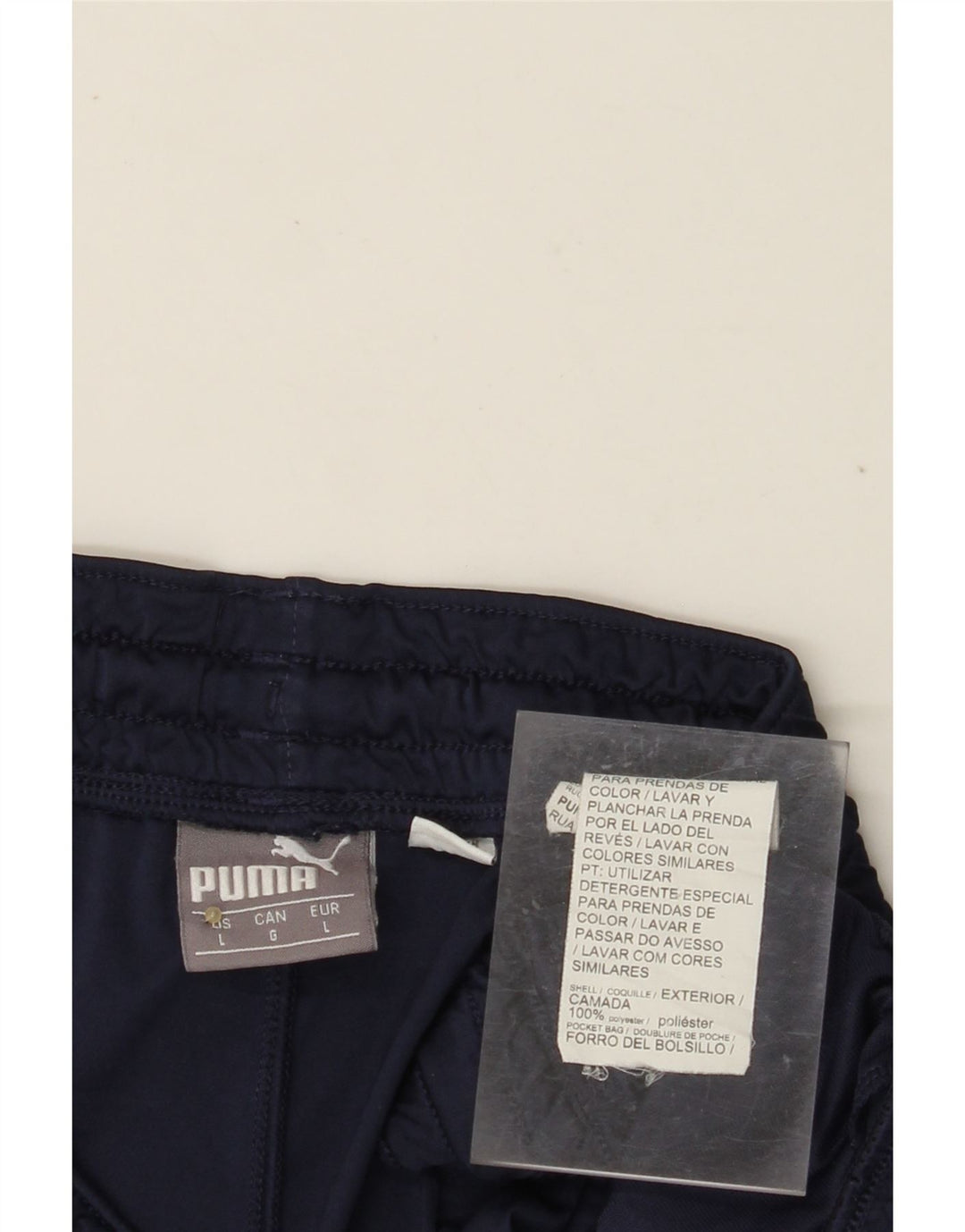 Ανδρικό αθλητικό σορτς PUMA μεγάλο μπλε ναυτικό πολυεστέρα
