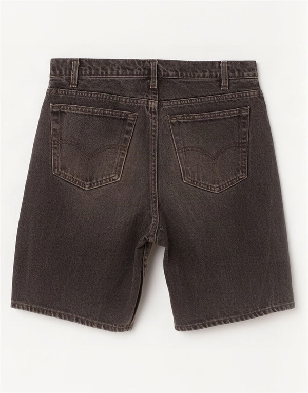 Levi's Mens 550 Relaxed Fit τζιν σορτς W34 μεγάλο γκρι βαμβακερό