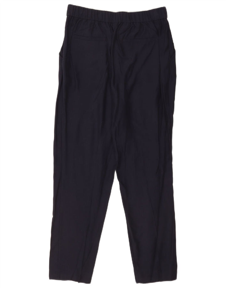 Massimo Dutti Γυναικείο ίσιο παντελόνι Chino EU 40 Medium W30 L29 Navy Blue