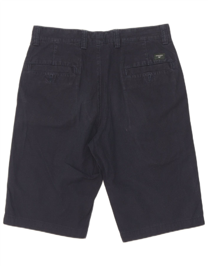 Ανδρικό σορτς Chino Dockers Slim Fit W30 Medium Navy Blue