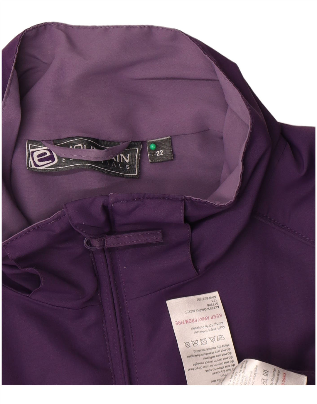 Mountain Essentials Γυναικείο Μπουφάν UK 22 3XL Μωβ πολυεστέρας