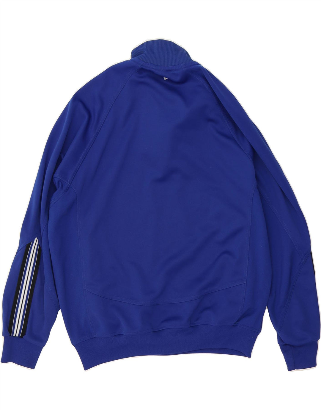 JAKO Mens Zip Neck Sweatshirt Jumper Medium Blue Polyester Vintage Jako and Second-Hand Jako from Messina Hembry 