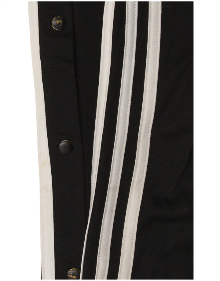 Γυναικεία αθλητική φόρμα ADIDAS Παντελόνι UK 8/10 Small Black Polyester