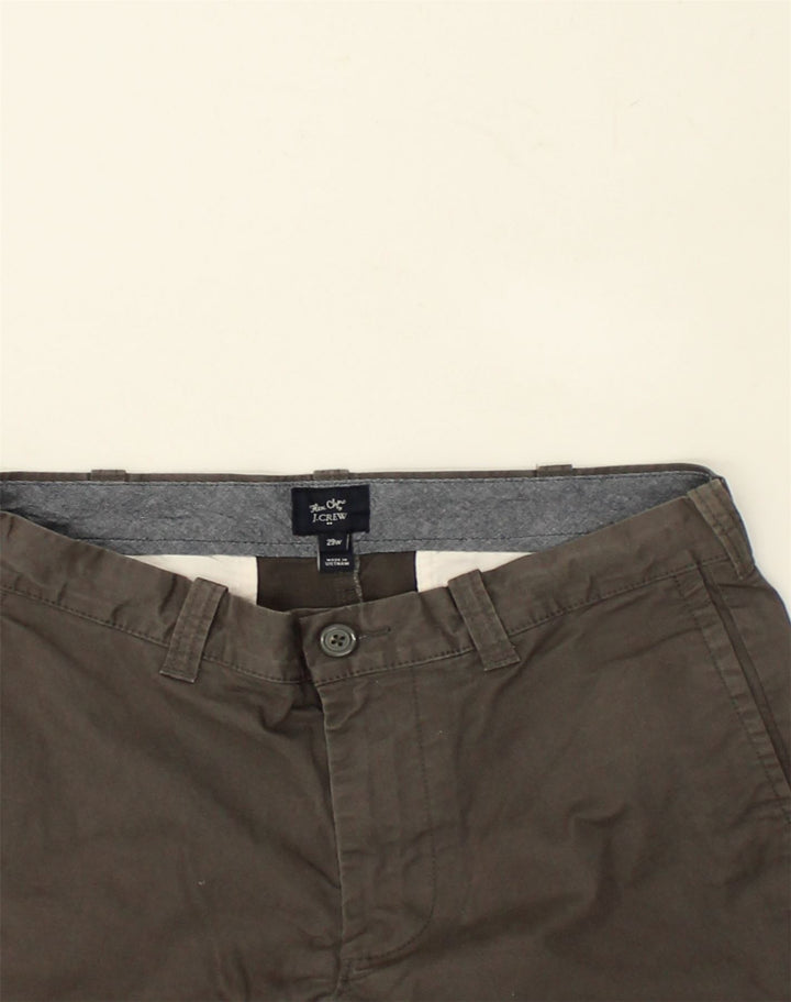 J. CREW Womens Chino Shorts W29 Medium Grey Cotton | Vintage J. Crew | Thrift | Second-Hand J. Crew | Used Clothing | Messina Hembry 