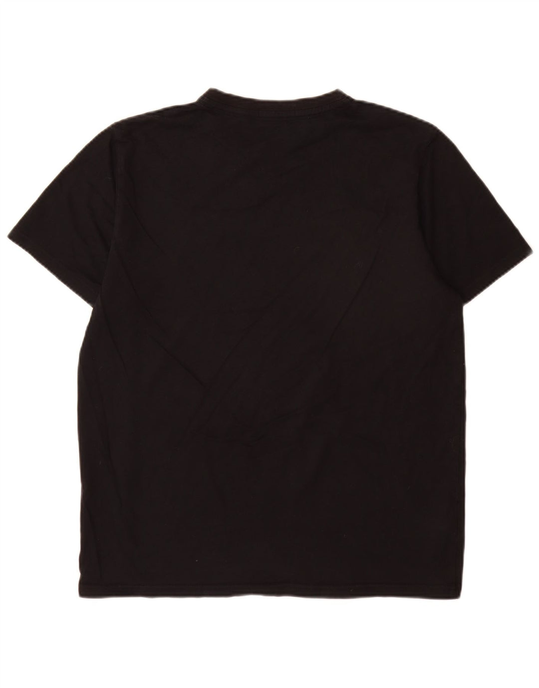 Fred Perry Ανδρικό T-Shirt Top μεγάλο μαύρο βαμβακερό