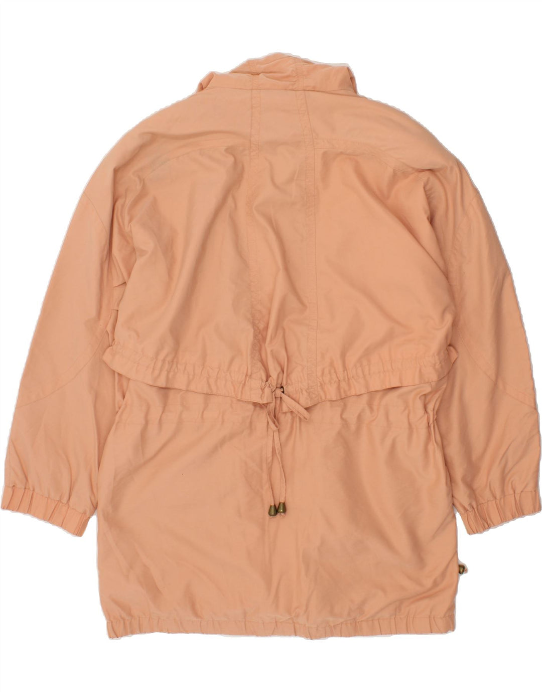 VINTAGE Womens Overcoat UK 16 Large Beige Polyester Vintage Vintage and Second-Hand Vintage from Messina Hembry 