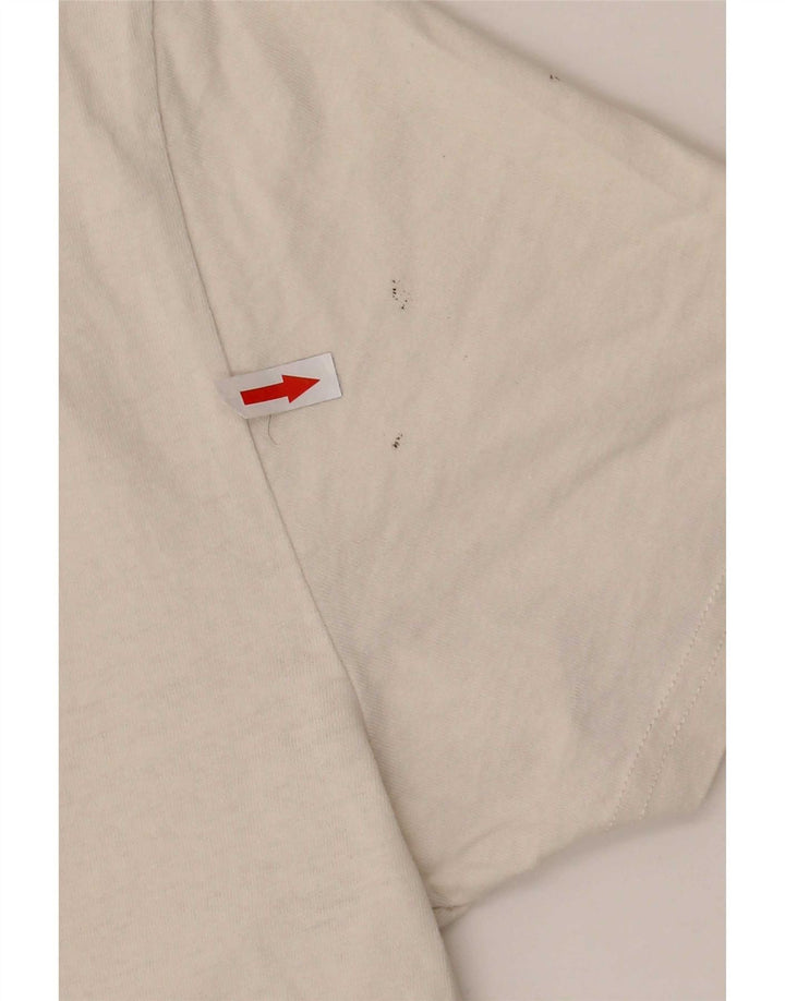 Ανδρικό μπλουζάκι Levi's Standard Fit Graphic Μπλουζάκι από μεσαίο λευκό βαμβάκι