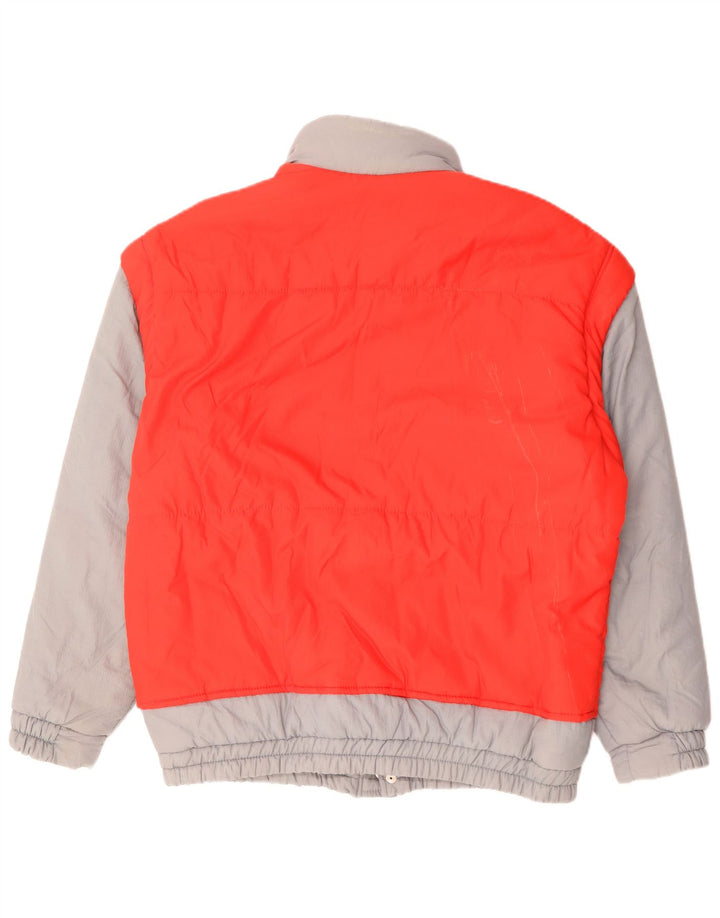 Carrera Ανδρικό μπουφάν UK 40 Large Red Colourblock Polyamide