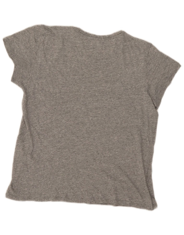 Γυναικείο γραφικό μπλουζάκι Levi's Top UK 16 Large Grey Flecked