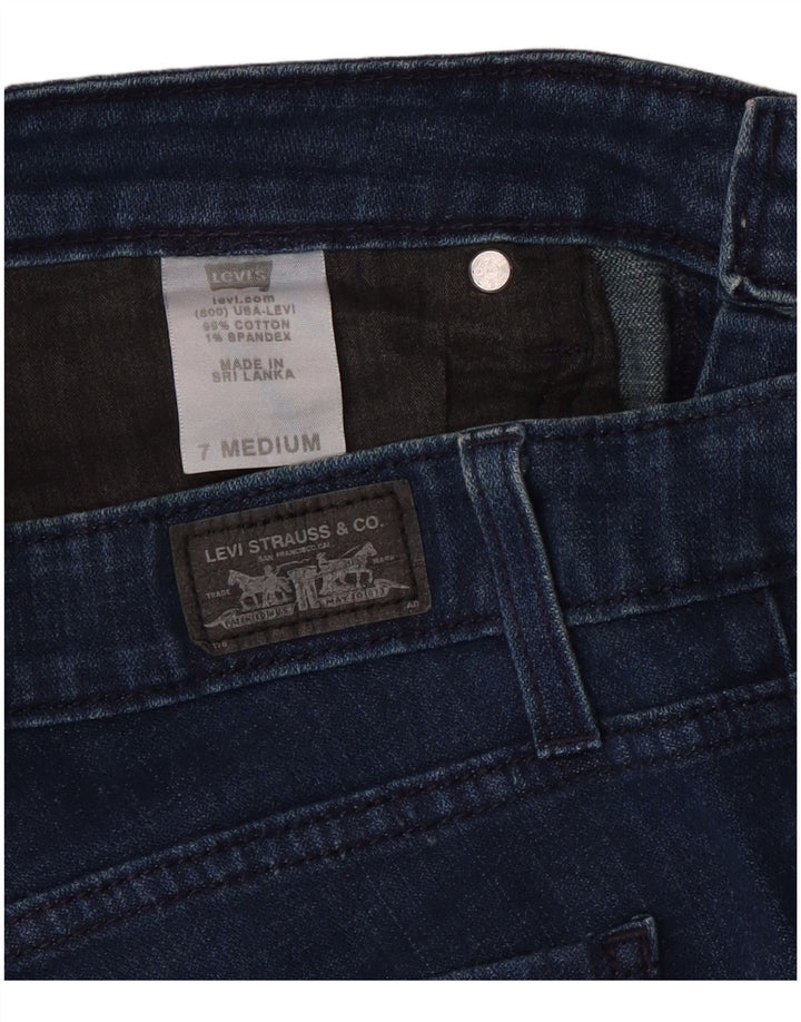 Γυναικείο Levi's 524 Super Low Slim Jeans US 7 Medium W32 L31 Μπλε βαμβακερό