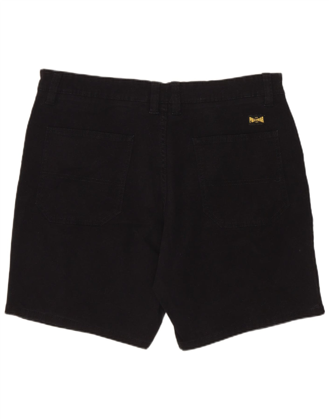 Ανδρικό τζιν σορτς Pull & Bear EU 44 Large W34 Μαύρο βαμβακερό