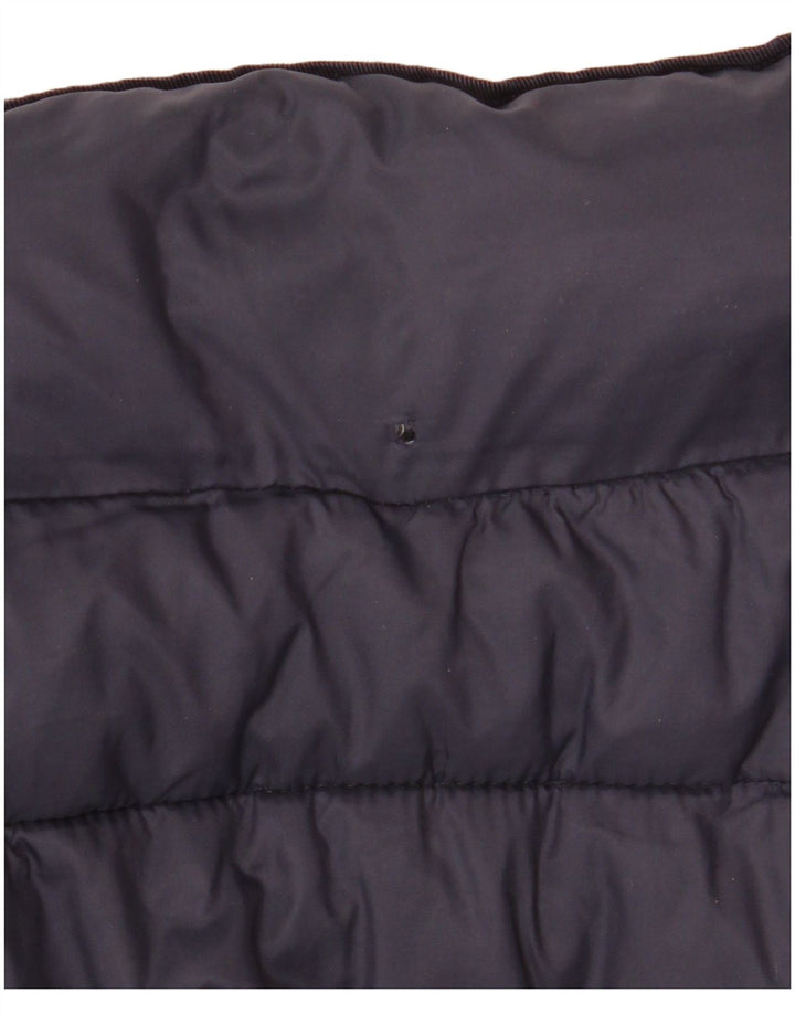 Monsoon Γυναικείο παλτό UK 14 Medium Navy Blue Nylon