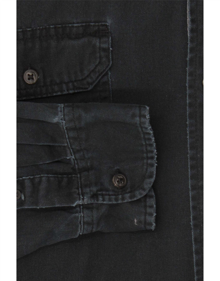 Ανδρικό πουκάμισο Wrangler 2XL Navy Blue Cotton