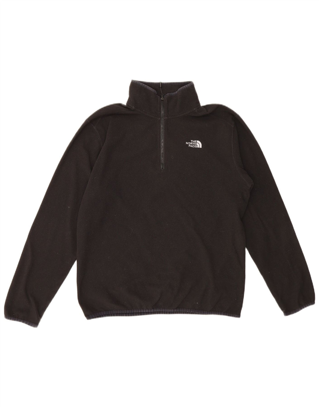 The North Face Ανδρικό φερμουάρ Fleece Jumper Μεσαίο μαύρο πολυεστέρα