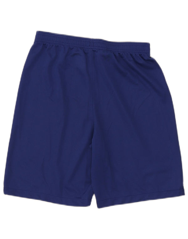 Γραφικά αθλητικά σορτς Nike Boys FCB 13-14 ετών XL μπλε πολυεστέρα