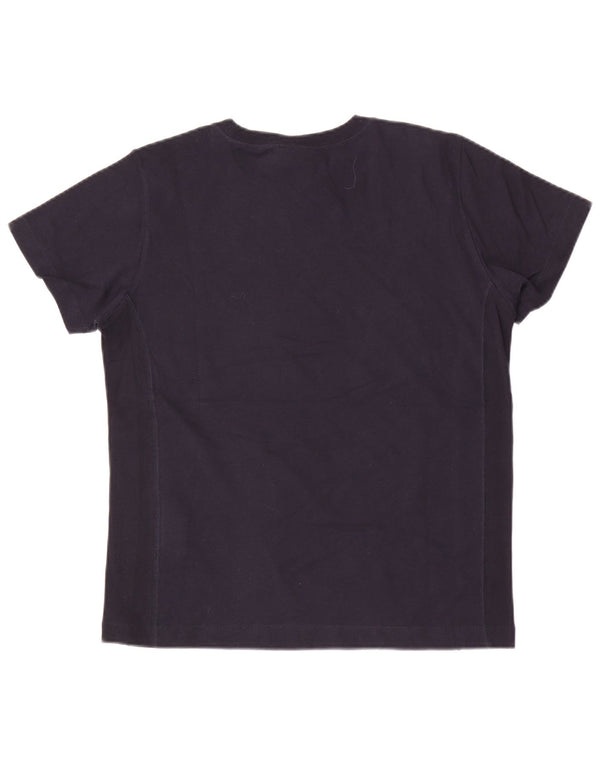 Ανδρικό T-Shirt Champion Top Small Navy Blue από βαμβάκι