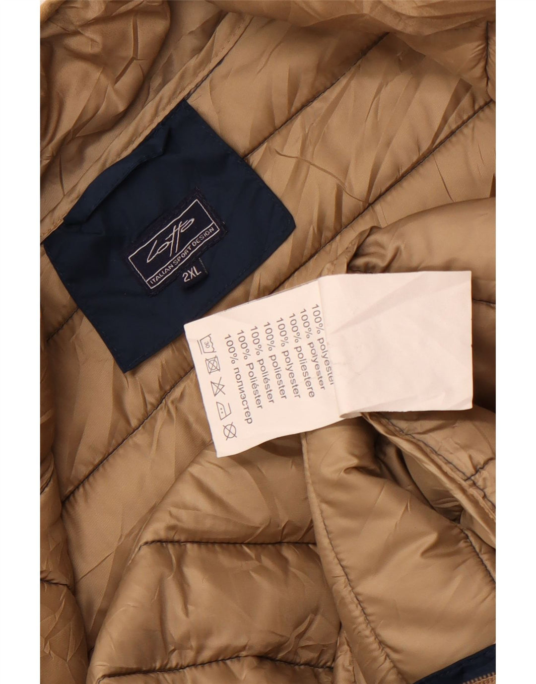 Lotto Γυναικείο μπουφάν UK 20 2XL Navy Blue Polyester