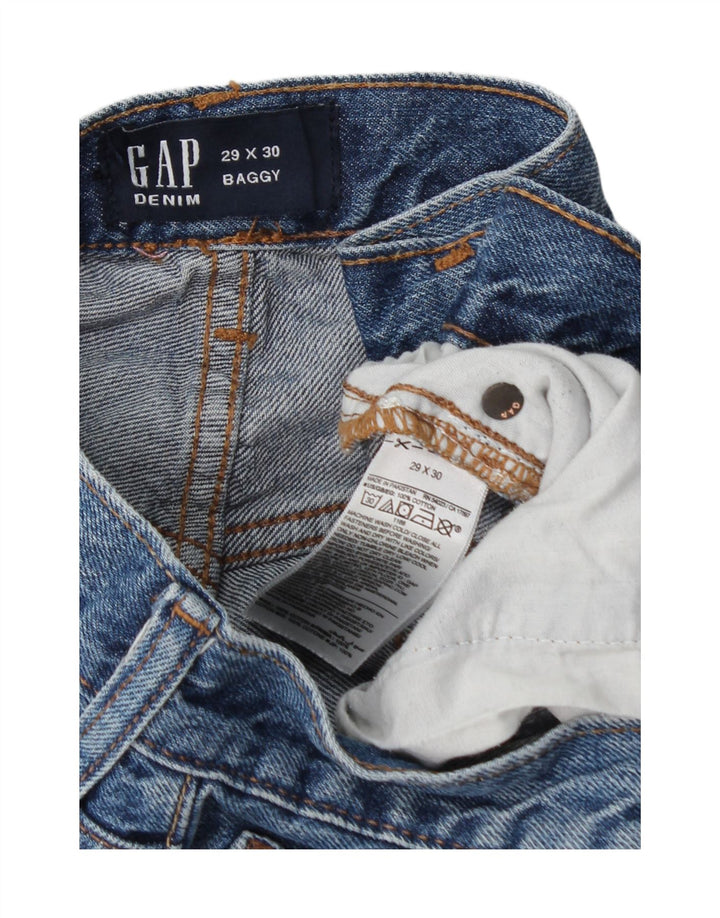 Gap Γυναικείο Loose Jeans W29 L30 Navy Blue Cotton