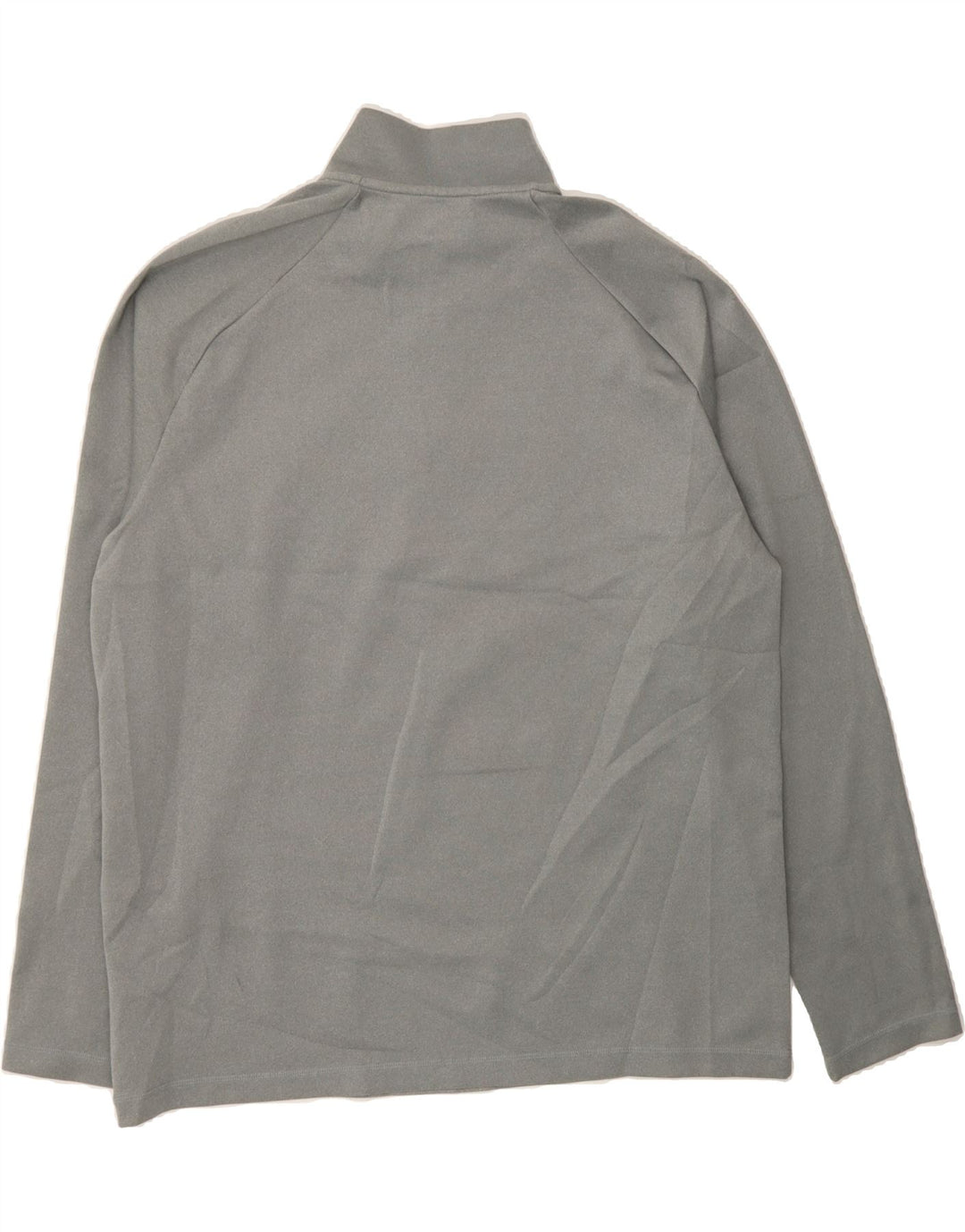 PUMA Mens Zip Neck Pullover Tracksuit Top 2XL Grey Polyester Vintage Puma and Second-Hand Puma from Messina Hembry 