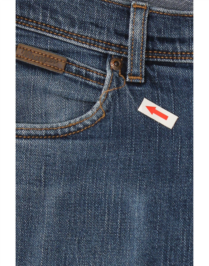 Ανδρικό Slim Jeans Wrangler W34 L32 Μπλε βαμβακερό
