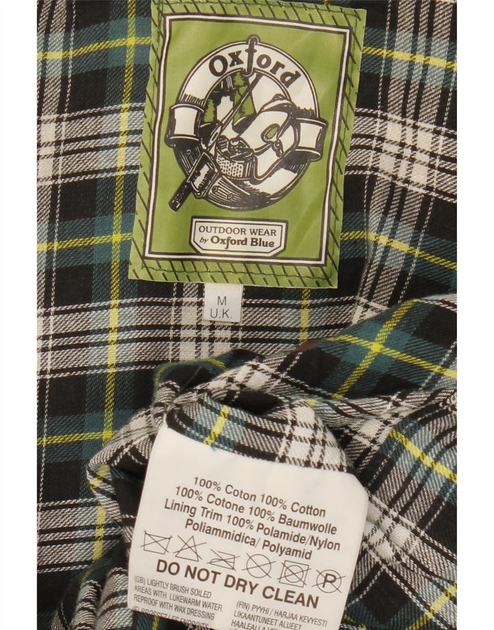 Ανδρικό κερωμένο βαμβακερό μπουφάν Oxford UK 38 Medium Brown