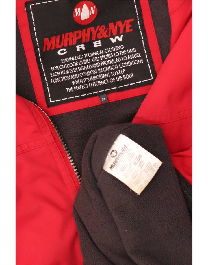 Ανδρικό μπουφάν Windbreaker Murphy & Nye UK 42 XL Red Polyamide