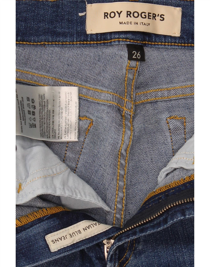 Roy Rogers Γυναικείο Bootcut Jeans W26 L27 Μπλε βαμβακερό