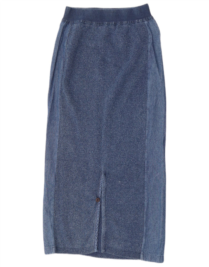 Γυναικεία μίντι φούστα Blue Willi's Medium W28 Μπλε βαμβακερή