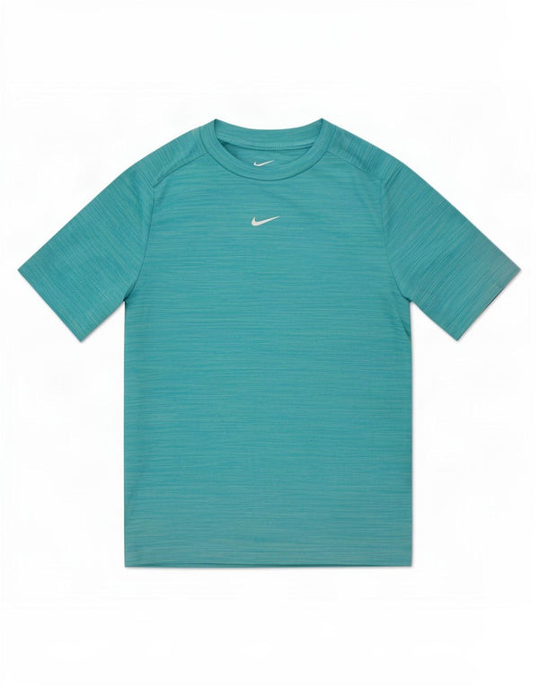 Μπλουζάκι Nike Boys Dri Fit Top 12-13 ετών Μεγάλο μπλε ριγέ πολυεστέρα