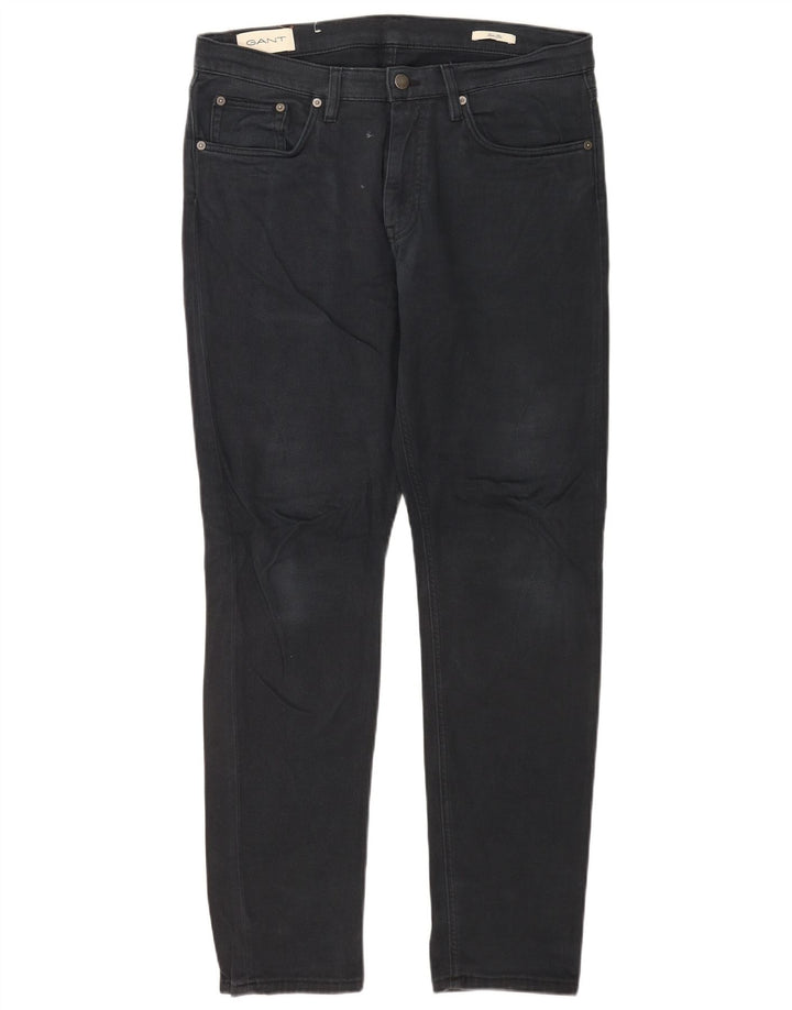 Ανδρικό Gant Slim Jeans W34 L32 Navy Blue Cotton