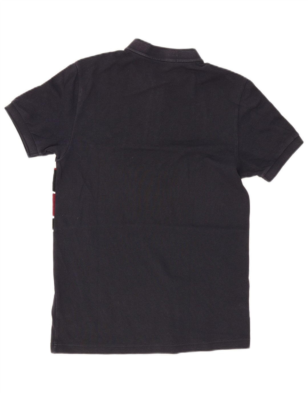 Fred Perry Ανδρικό πουκάμισο Polo Μικρό μπλε Navy Colourblock βαμβακερό