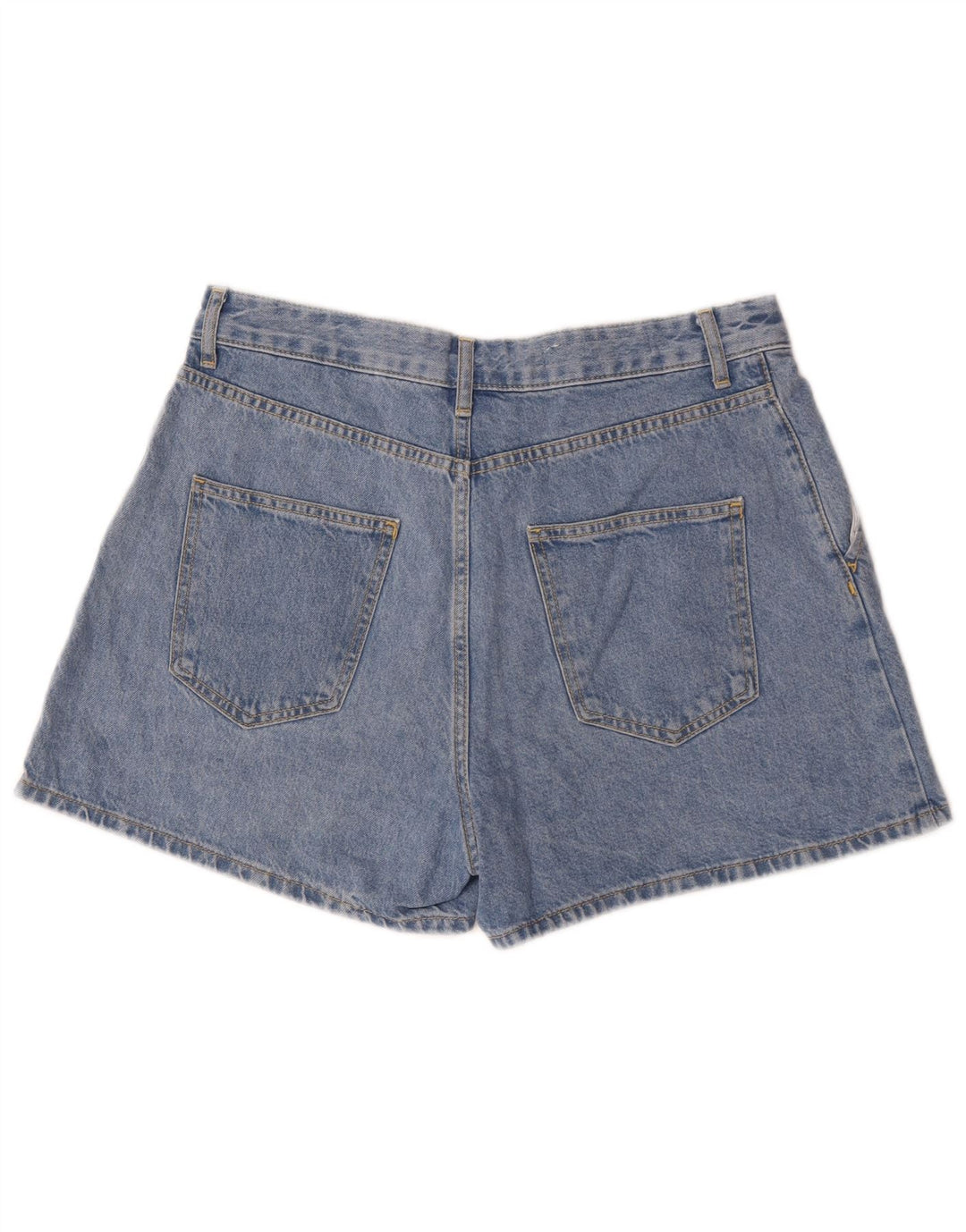 Zara Γυναικείο τζιν σορτς Medium W30 Μπλε βαμβακερό