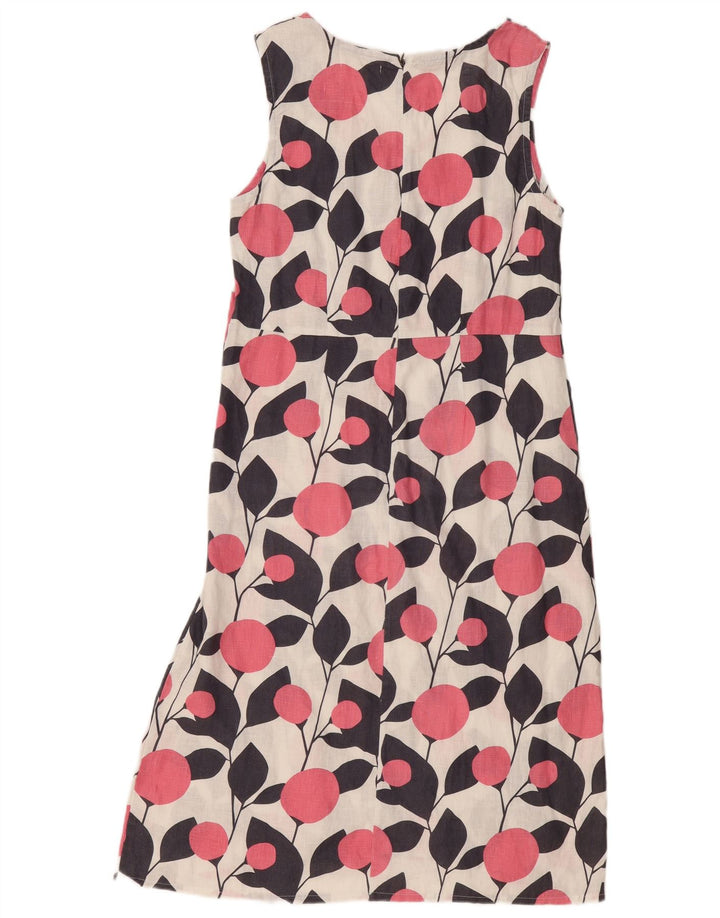 White Stuff Γυναικείο Αμάνικο Φόρεμα Shift UK 12 Medium White Floral