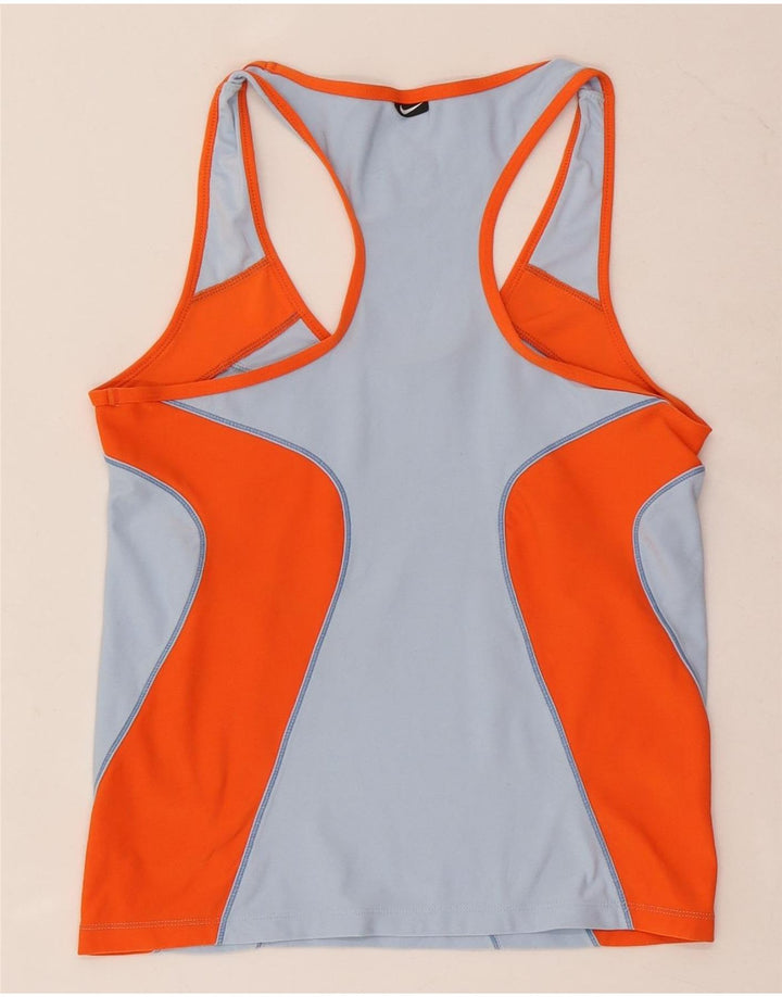 Γυναικείο γιλέκο Nike Dri Fit Top US 8/10 μεσαίο μπλε χρώμα