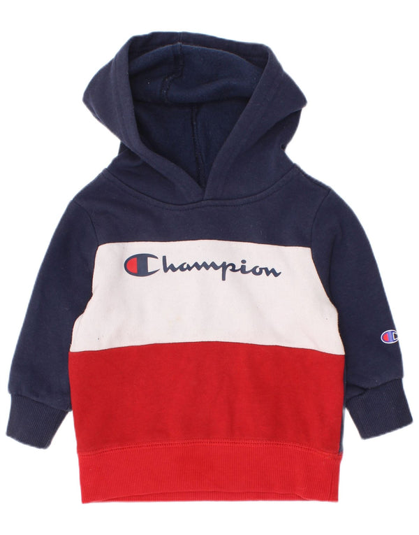 Levi's Baby Boys Graphic Hoodie Jumper 9-12 μηνών Navy Blue Colorblock
