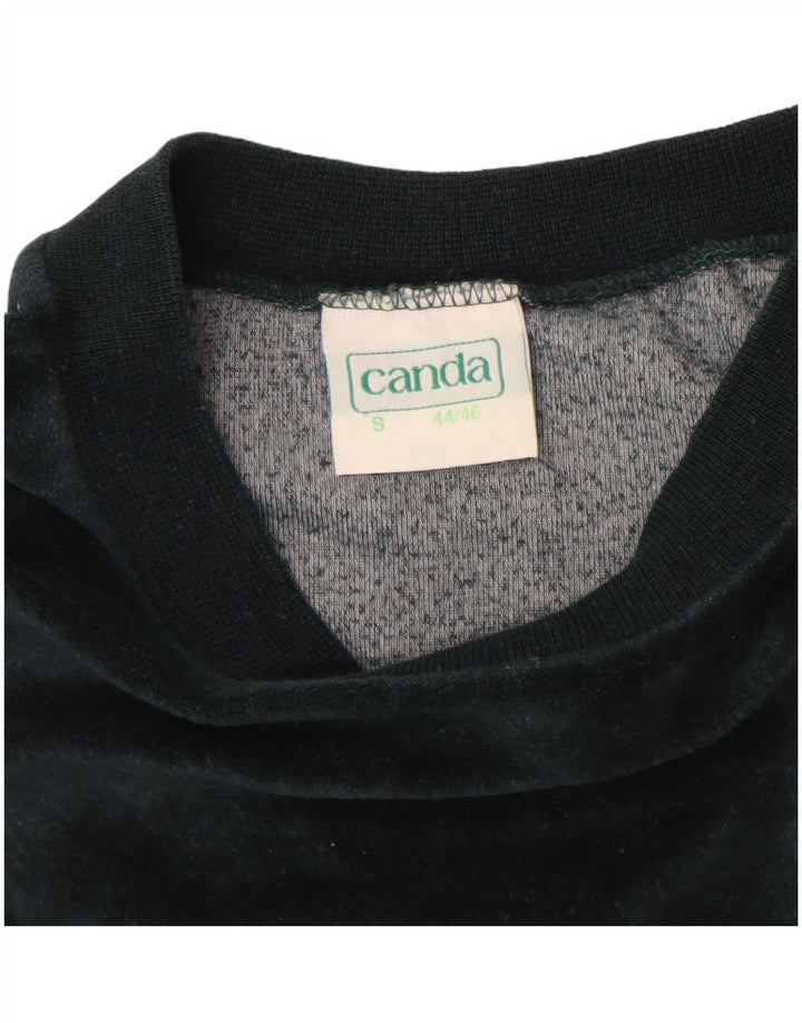 Γυναικείο φούτερ CANDA Oversized Jumper UK 10 Μικρό πράσινο βαμβακερό