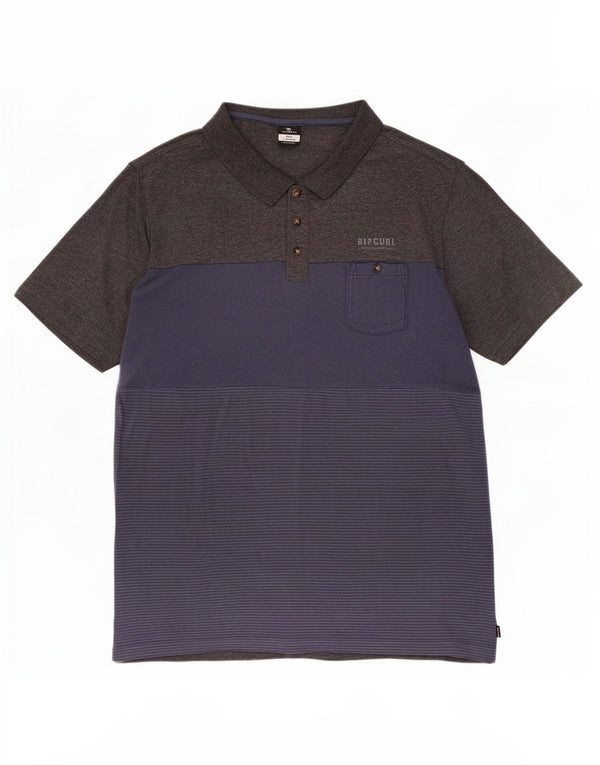 Ανδρικό μπλουζάκι Rip Curl Standard Fit Polo 3XL Γκρι, βαμβακερό