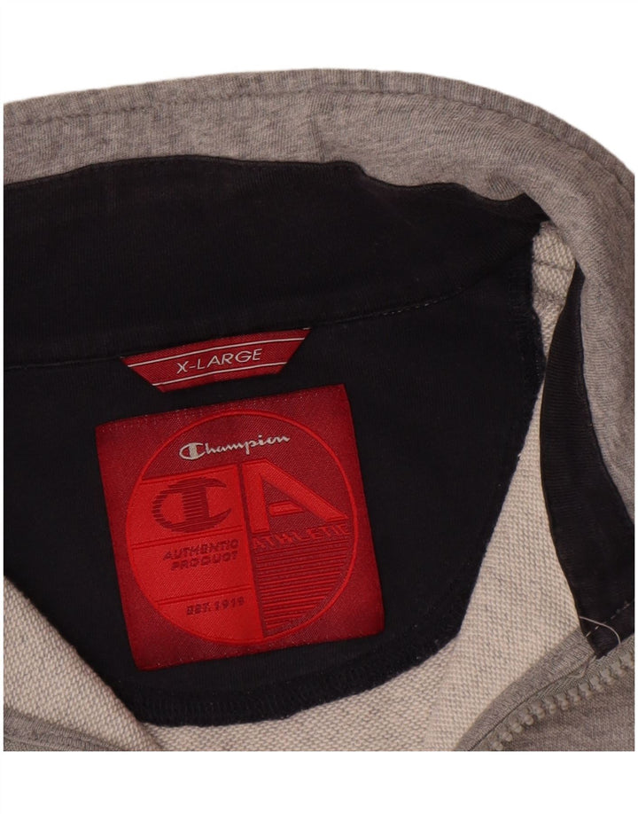 Ανδρική φόρμα Champion Top Jacket XL Γκρι βαμβακερό