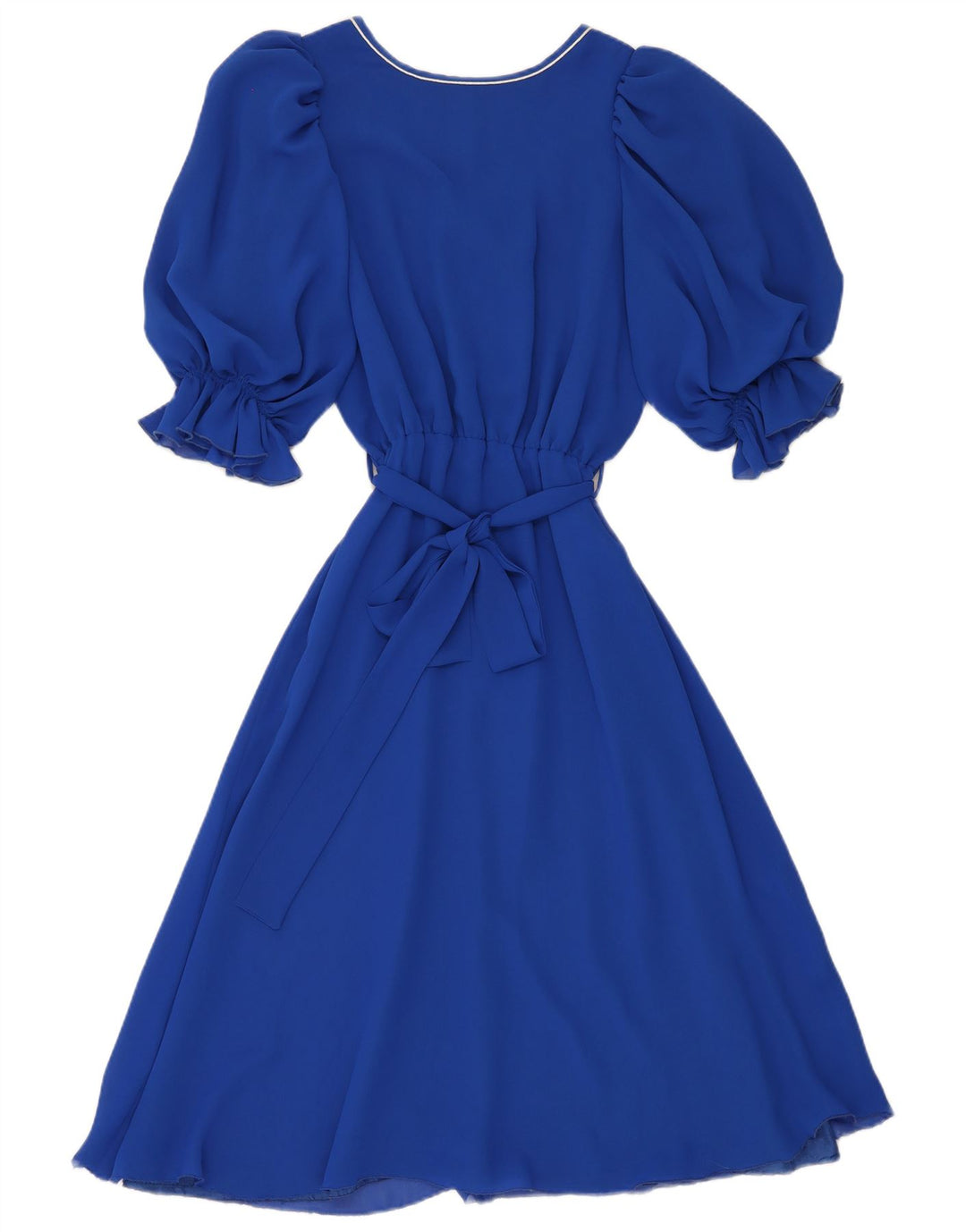 Vintage Γυναικείο Φόρεμα A-Line IT 40 Small Blue Polyester